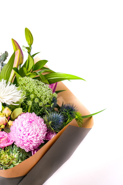 Diwali Floral Bouquet (Bright) - Image 3