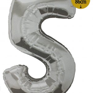 Number 5 Foil Balloon