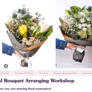 Floral Bouquet arranging workshop