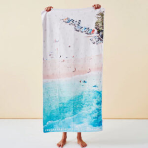 Coogee Boats Sand Free beach towel