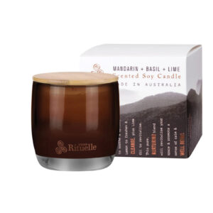 Mandarin, Basil & Lime Soy Candle